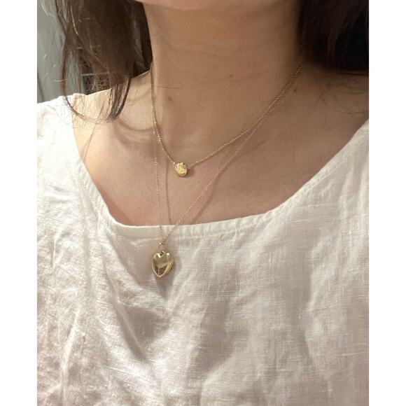 Tiffany Co Elsa Peretti Faceted 2 Carat 18k gold Pendant Necklace on a 15" Chain - Picture 2 of 15